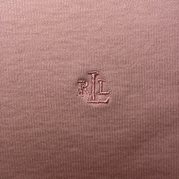 Ralph Lauren Polo Tee – Casual Office Pink with Embroidered Logo Short Sleeve - Picture 4 of 5